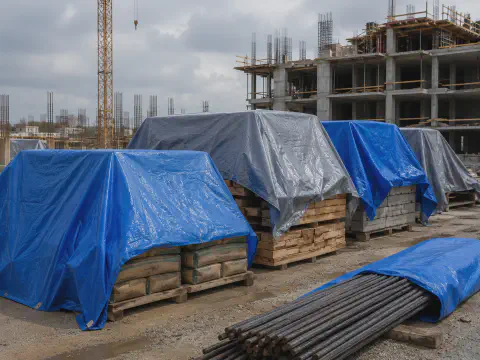 建設現場カバー用原反